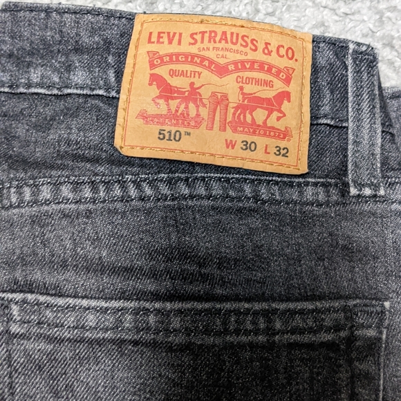 Washed grey Levis 510 - Picture 3 of 4